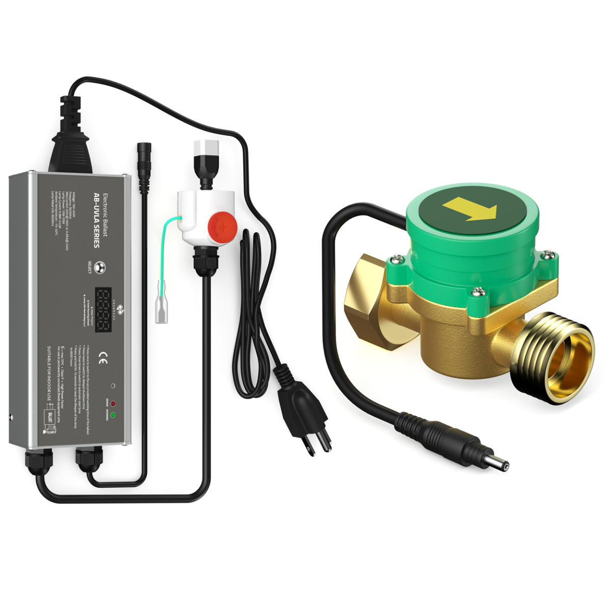 Replacement Advanced Ballast for Aquaboon UV Filtration System With Included Flow Switch
