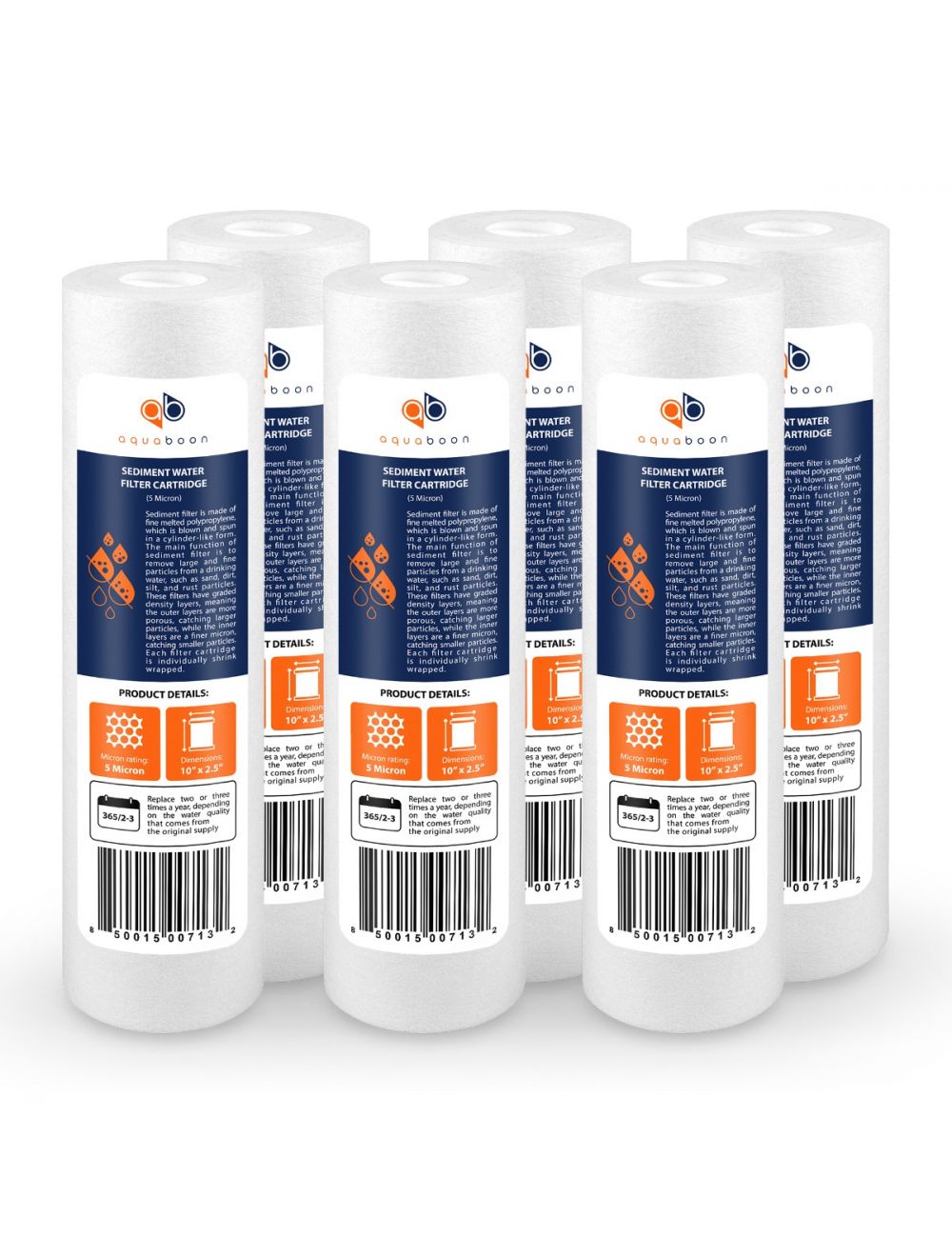 Ametek Water Filter Cartridge 2 pack Model P5 Ametek Water Filter Cartridge 2 pack Model P5
