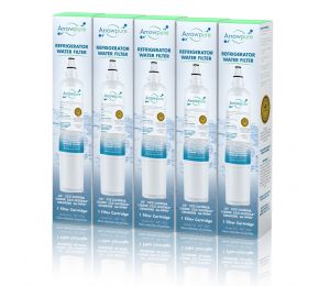 5 Pack Of Arrowpure Refrigerator Water Filter Replacement APF-1000x5