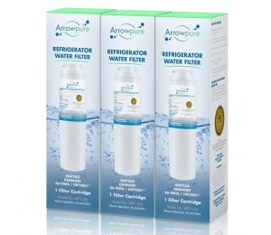 3 Pack Of Arrowpure Refrigerator Water Filter Replacement APF-1100x3