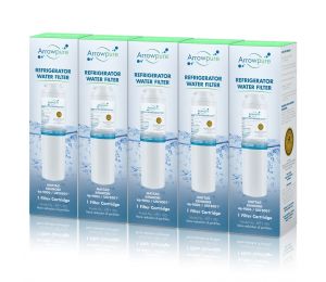 5 Pack Of Arrowpure Refrigerator Water Filter Replacement APF-1100x5