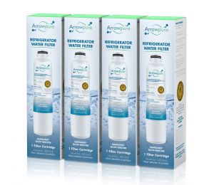 4 Pack Of Arrowpure Refrigerator Water Filter Replacement APF-0300x4