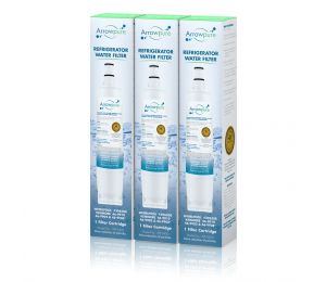 3 Pack Of Arrowpure Refrigerator Water Filter Replacement APF-0400x3