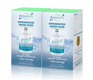 2 Pack Of Arrowpure Refrigerator Water Filter Replacement APF-0800X2
