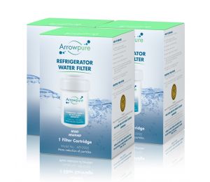 3 Pack Of Arrowpure Refrigerator Water Filter Replacement APF-0900x3