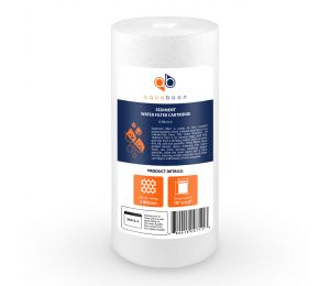 Aquaboon 5 Micron 10 x 4.5 Inch Sediment Water Filter Cartridge