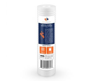 1 Pack Of Aquaboon 1 Micron 10 x 2.5 Inch Grooved Sediment Water Filter Cartridge