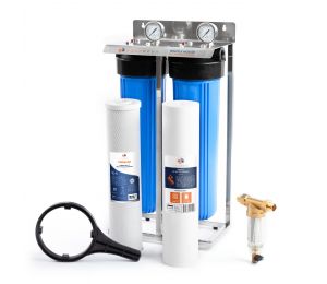 2-Stage 20" Aquaboon Whole House Water Treatment System