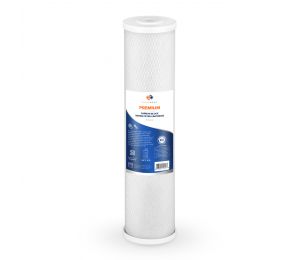Premium Aquaboon 5 Micron 20 x 4.5 Inch. Carbon block Water Filter Cartridge