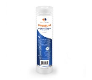 Aquaboon Premium NSF CERTIFIED 1 Micron 10 x 2.5 Inch Grooved Sediment Water Filter Cartridge