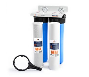 2-Stage 20" Whole House Aquaboon Water Filtration System
