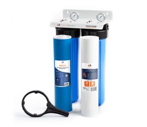 2-Stage 20 inch Whole House Water Filtration System. Aquaboon