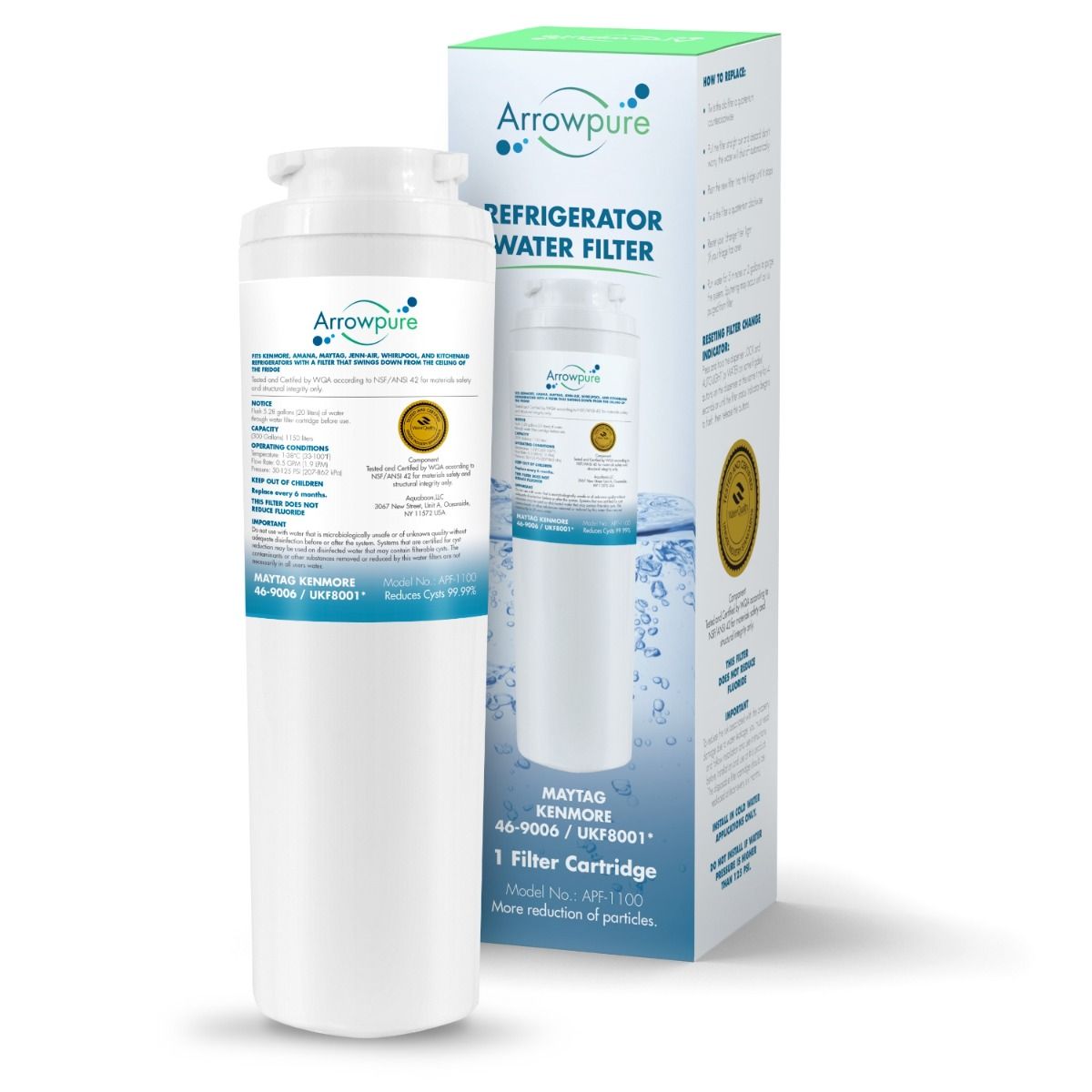 Arrowpure Refrigerator Water Filter Replacement APF-1100 — Buy at