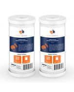 2 Pack Of Aquaboon 5 Micron 10 x 4.5 Inch. Carbon block Water Filter Cartridge