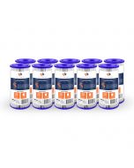 10 Pack Of Aquaboon 1 Micron 10 x 4.5 Inch Pleated Sediment Water Filter Cartridge AB-10PL10BB1M