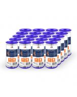 20 Pack Of Aquaboon 5 Micron 10 x 4.5 Inch Pleated Sediment Water Filter Cartridge