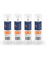 4 Pack Of Aquaboon 5 micron 10 x 2.5 Inch Sediment Water Filter Cartridge