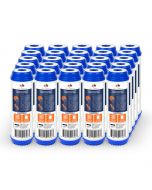 25 Pack Of Aquaboon 5 Micron 10 x 2.5 Inch. GAC Water Filter Cartridge
