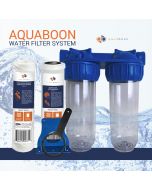 Aquaboon 2-Stage 10" Water Filtration System ( String Wound & Carbon Filters)