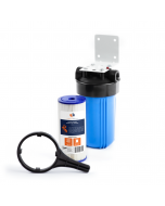 1-Stage 10" Whole House Water Filtration System by Aquaboon AB-WH10BB-1PL10BB5M