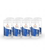 8 Pack Of Premium Aquaboon 5 Micron 10 x 4.5 Inch. Carbon block Water Filter Cartridge