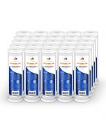 25 Pack Of Premium Aquaboon 5 Micron 10 x 2.5 Inch. Carbon block Water Filter Cartridge