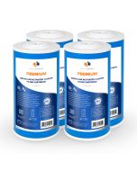 4 Pack Of Premium Aquaboon 5 Micron 10 x 4.5 Inch. GAC Water Filter Cartridge ABP-4G10BB5M