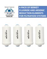4 Pack Of Berkey Fluoride and Arsenic Reduction Elements