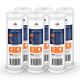 6 Pack Of Aquaboon 5 Micron 10 x 2.5 Inch. Carbon block Water Filter Cartridge