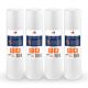 4 Pack Of Aquaboon 1 Micron 20 x 4.5 Inch Sediment Water Filter Cartridge