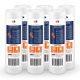 6 Pack Of Aquaboon 5 micron 10 x 2.5 Inch Sediment Water Filter Cartridge
