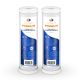 2 Pack Of Premium Aquaboon 5 Micron 10 x 2.5 Inch. Carbon block Water Filter Cartridge