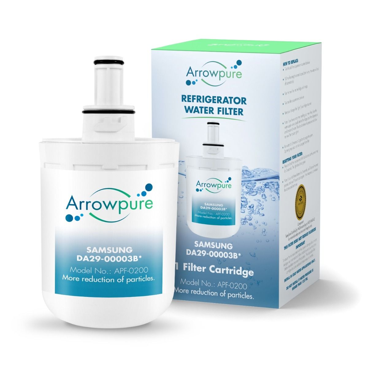 Arrowpure Refrigerator Water Filter Replacement APF-0200
