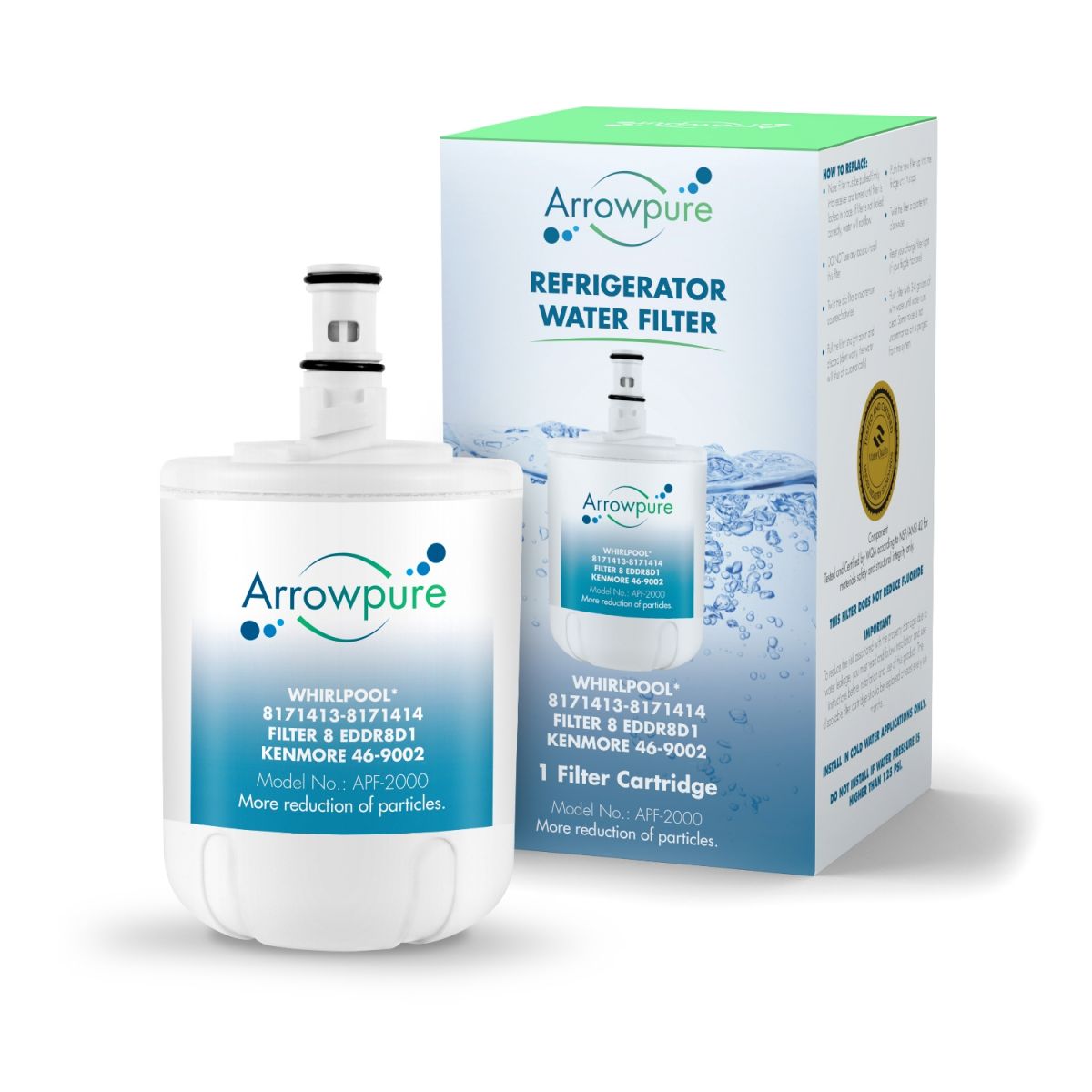 Arrowpure Refrigerator Water Filter Replacement APF-2000