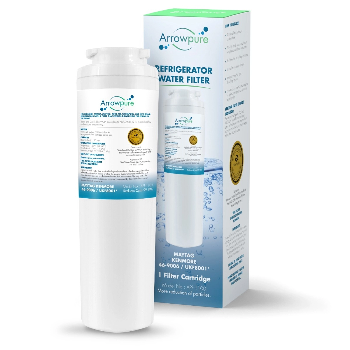 Arrowpure Refrigerator Water Filter Replacement APF-1100
