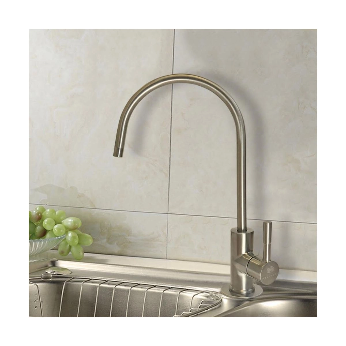 Hydro-Genics® Faucet, SAFE vented design for water filters, Brushed Hydro-Genics® Faucet, SAFE vented design for water filters, Brushed