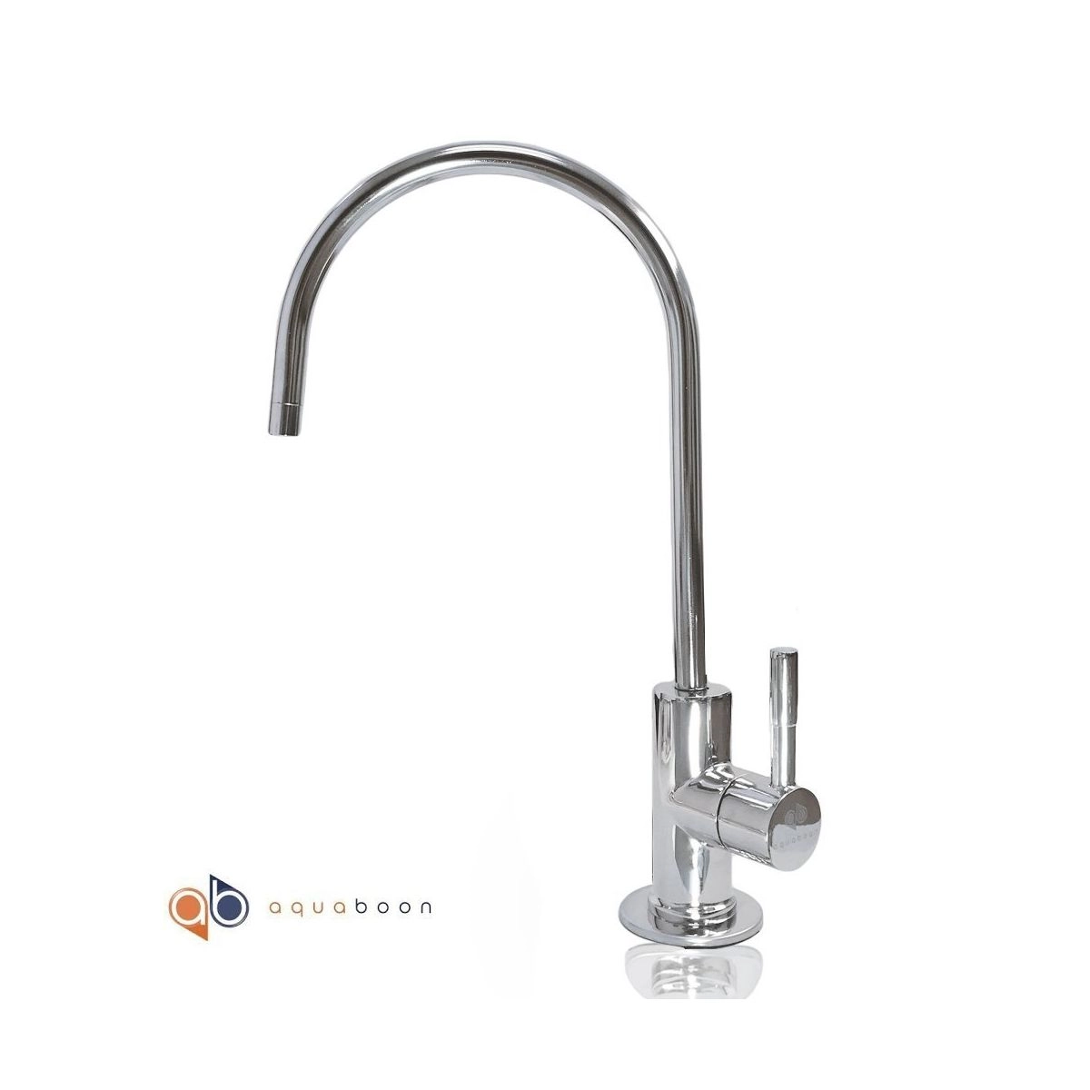 Aquaboon Kitchen 1 Handle Control Chrome Finished RO faucet, Drinking Water Faucet