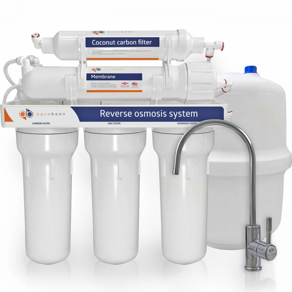 Aquaboon 50 GPD Reverse Osmosis Filtration System