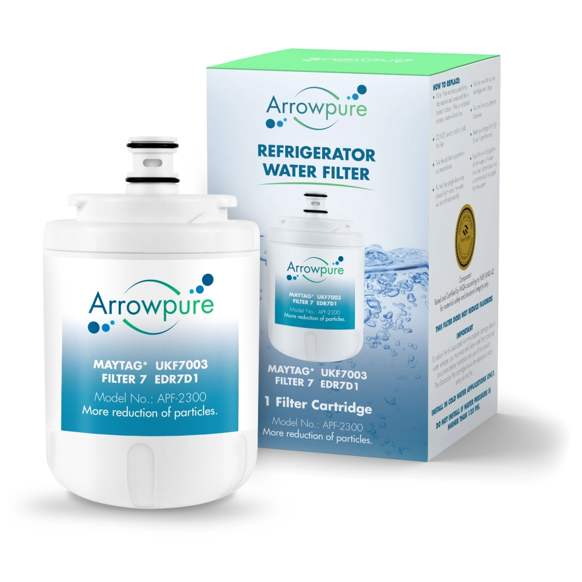 Arrowpure Refrigerator Water Filter Replacement APF-2300