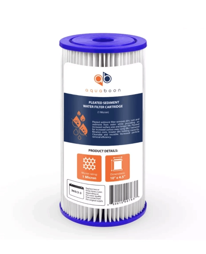 What Contaminants Can Pleated Sediment Filters Remove